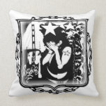 rockstar throw pillow