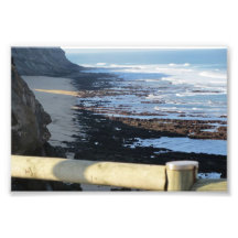 rocky beach photographic print