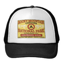 Rocky Mountain National Park Mesh Hats