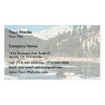 Rocky Mountains, National Park Business Cards