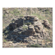 Rocky Outcropping in Tucson Photographic Print