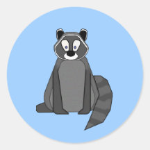 Rocky Racoon Stickers