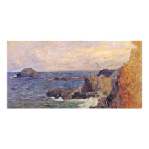 Rocky Sea Coast By Paul Gauguin (Best Quality) Photo Greeting Card