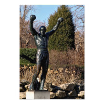 Rocky Statue Photo Print