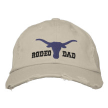 Rodeo Dad Embroidered Hat