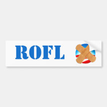 ROFL bumper sticker