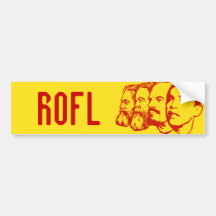 ROFL bumper sticker