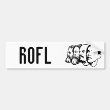 ROFL bumper sticker