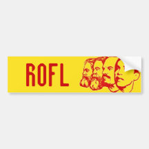 ROFL bumper sticker