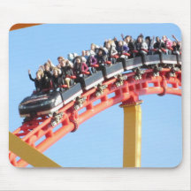 Roller Coaster high thrill Mousepad