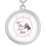 Roller Derby - Let Them Eat Skate Custom Necklace