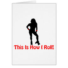 Roller Derby Roll Card