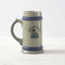 Roller Derby Skate - Sky Blue Coffee Mug