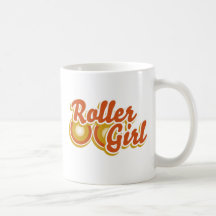 Roller Girl in the Derby Coffee Mug