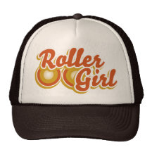 Roller Girl in the Derby Mesh Hat