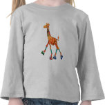 Roller Skating Giraffe Shirts