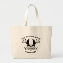 Rollerderby play it like you mean it tote bag