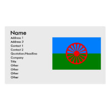 Roma, India Business Card Template