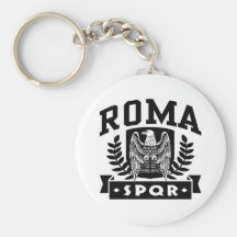 Roma SPQR Keychain