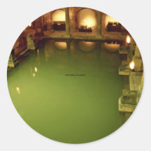 Roman Baths, Avon, England Stickers