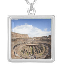 Roman Coliseum, fish eye view Pendant