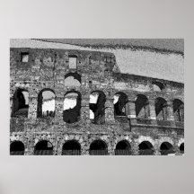 Roman Coliseum on Canvas Print