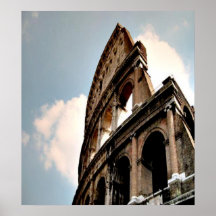 Roman Coliseum Poster