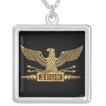 Roman Eagle Gold Custom Jewelry