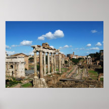 Roman Forum poster