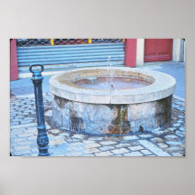 Roman Fountain Posters