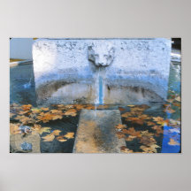 Roman Fountain Print
