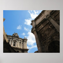 Roman triumphal arch POSTER