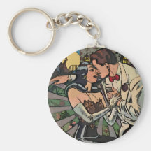 Romance in the Moonlight Keychain