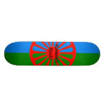 Romani flag, Romani's Rock! Skateboard Deck