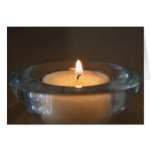 Romans 6:3-4 Candle Card