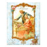 Romantic Couple French Vintage Style Invitation