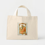 Romantic Couple Harpsicord Art Bag Tote