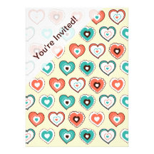 Romantic Hearts Pattern Announcements