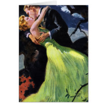 Romantic Kiss Card