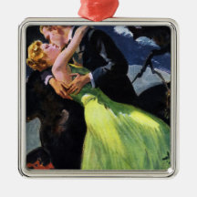 Romantic Kiss Ornament