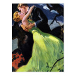 Romantic Kiss Postcard