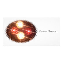 ROMANTIC MEMORIES PHOTO CARD TEMPLATE