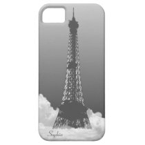 Romantic Paris Eiffel Tower in Cloud iPhone 5 Case casemate cases