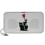 Romantic Rose Kitty Portable Speakers