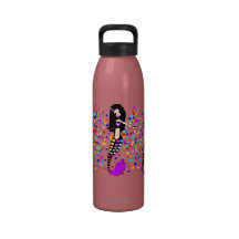 ♔Romantic Sparkling Mermaid Reusable Water Bottle♔