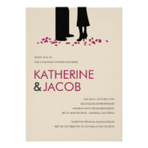Romantic Vows Wedding Shower Invites