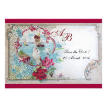 ROMANTICA  MONOGRAM INVITATION