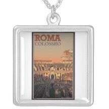 Rome - Colosseum and the Moon Necklace