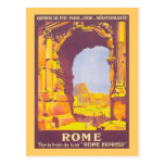 Rome Express postcards
