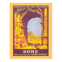 Rome Express Post Cards